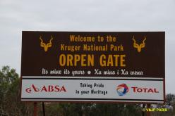 Kruger : Route de Orpen Gate  Skukuza