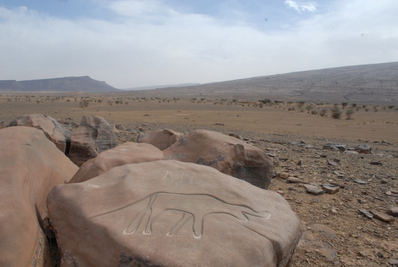 Aït Ouazik, Rock engravings
