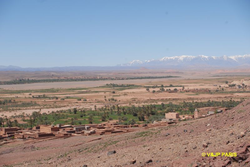 Atlas road between Marrakech and Tazzarine