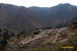Village de Huachupampa, vallée de Santa Eulalia